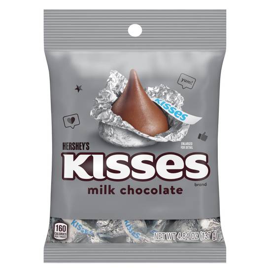 Hershey's Hersheys Kisses Milk Chocolate 137g Bag