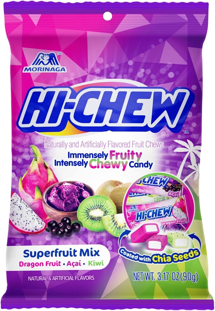 Hi-Chew Superfruit Mix Gluten Free Bag 90g
