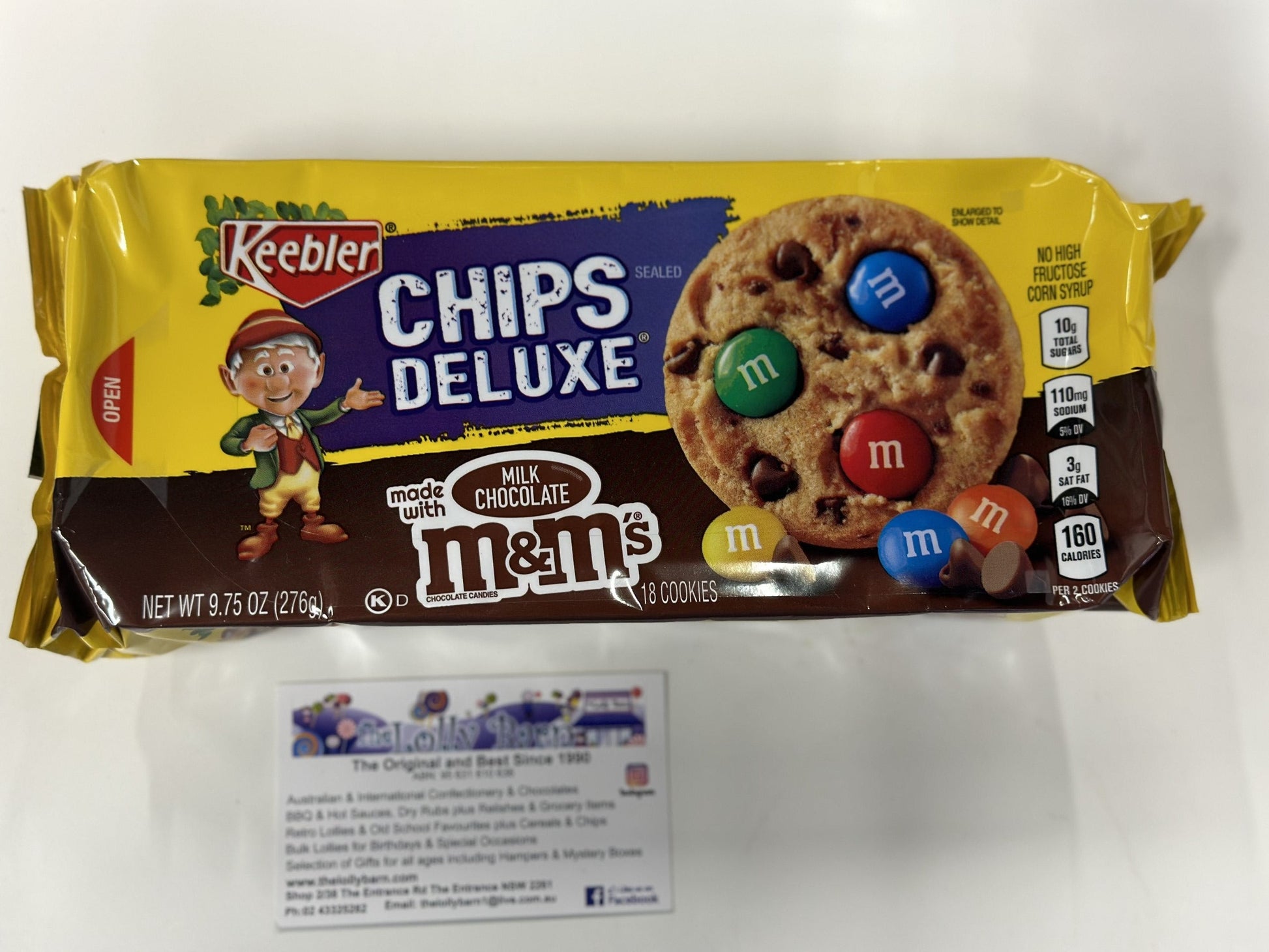 Keebler Chips Deluxe Cookies Made With Milk Chocolate M&M'S 276g BBD: 20/02/24