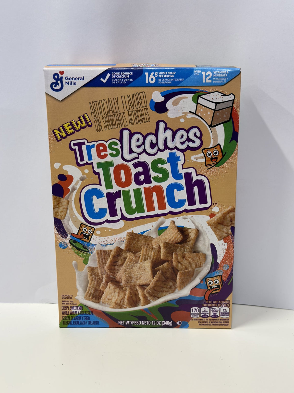 General Mills Tres Leches Toast Crunch Breakfast Cereal 340g Bbd: 11 0 