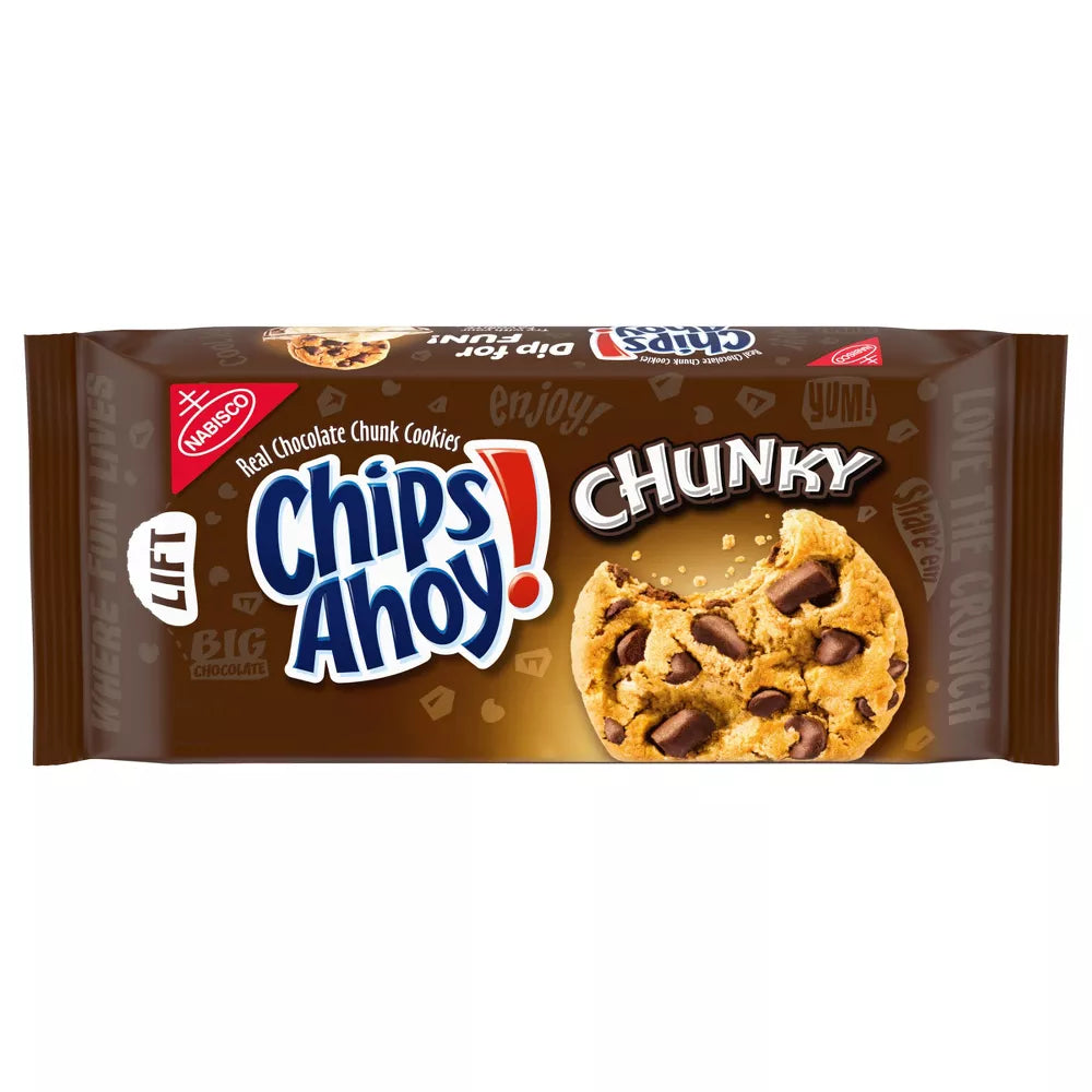 Chips Ahoy Chocolate Chip Cookies Chunky Biscuits 368g