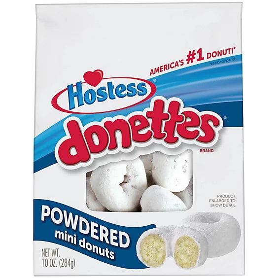 Hostess Twinkies Mini Powdered Donettes Mini Powdered Donuts Bag 284g