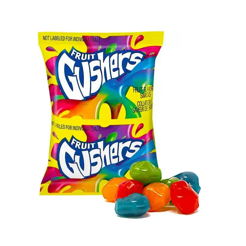 Gushers Fruit Flavoured Snacks Tropical Flavoured Snack Size 22.2g