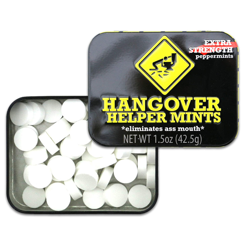 Hangover Helper Mints Extra Strength Peppermints Collectable Tin 42.5g