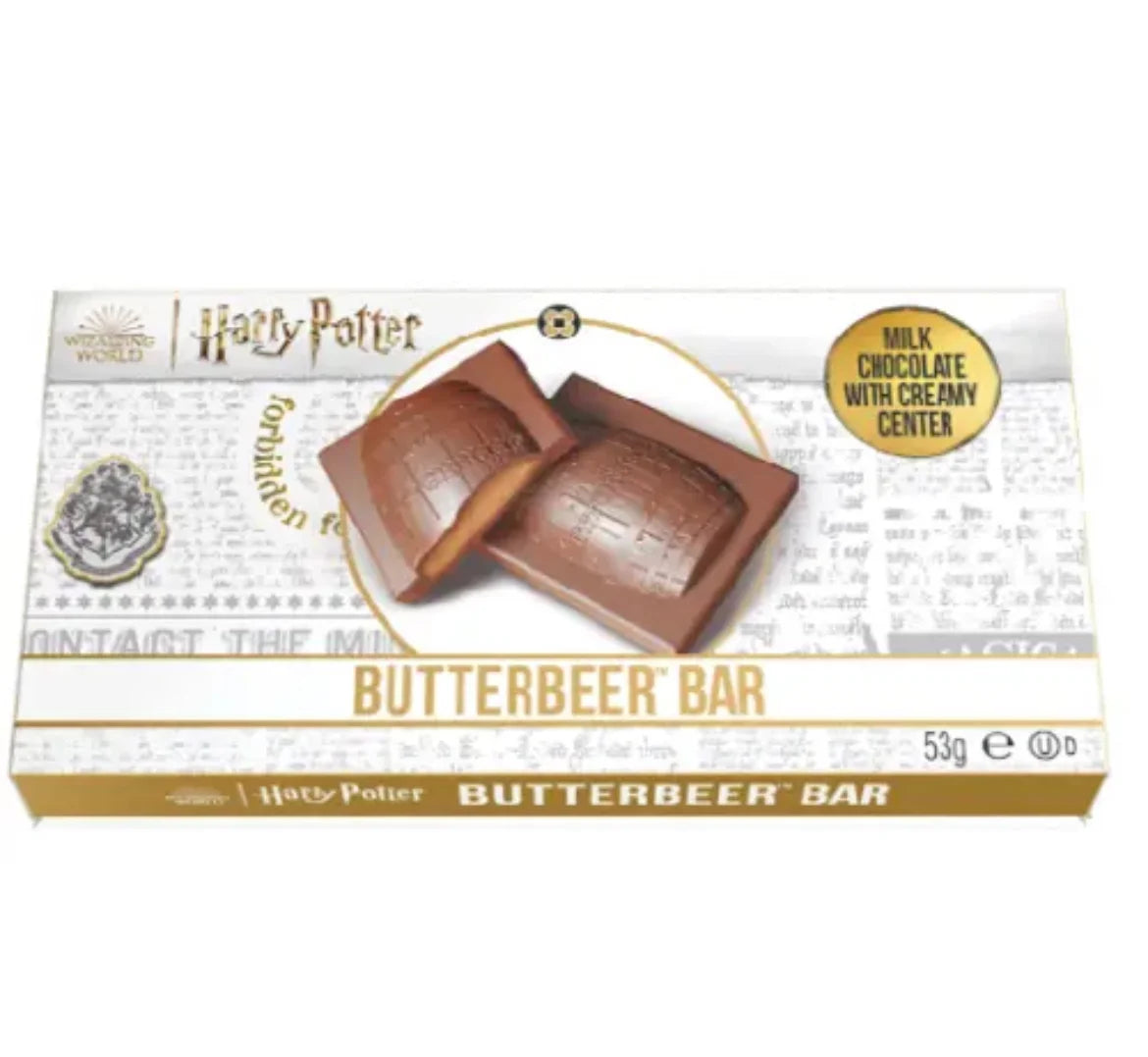Harry Potter Butterbeer Bar Milk Chocolate With Creamy Center 53g BBD: 11/01/25
