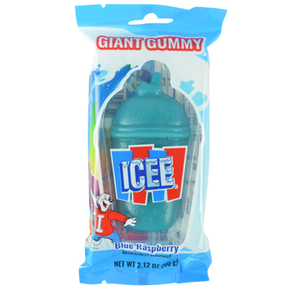 Icee Giant Gummy 60g (Assorted Flavours 1Pc)