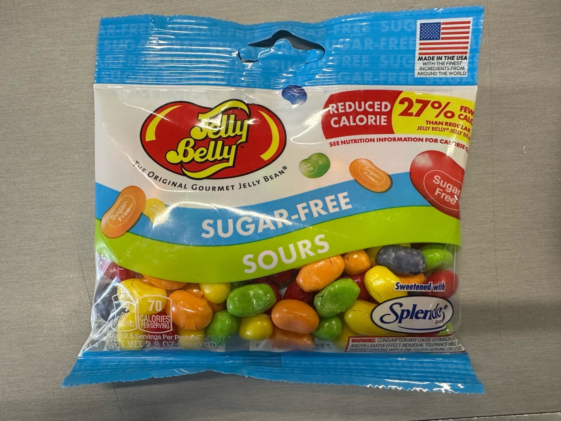 Jelly Belly Sours Sugar-Free Reduced Calorie 79g