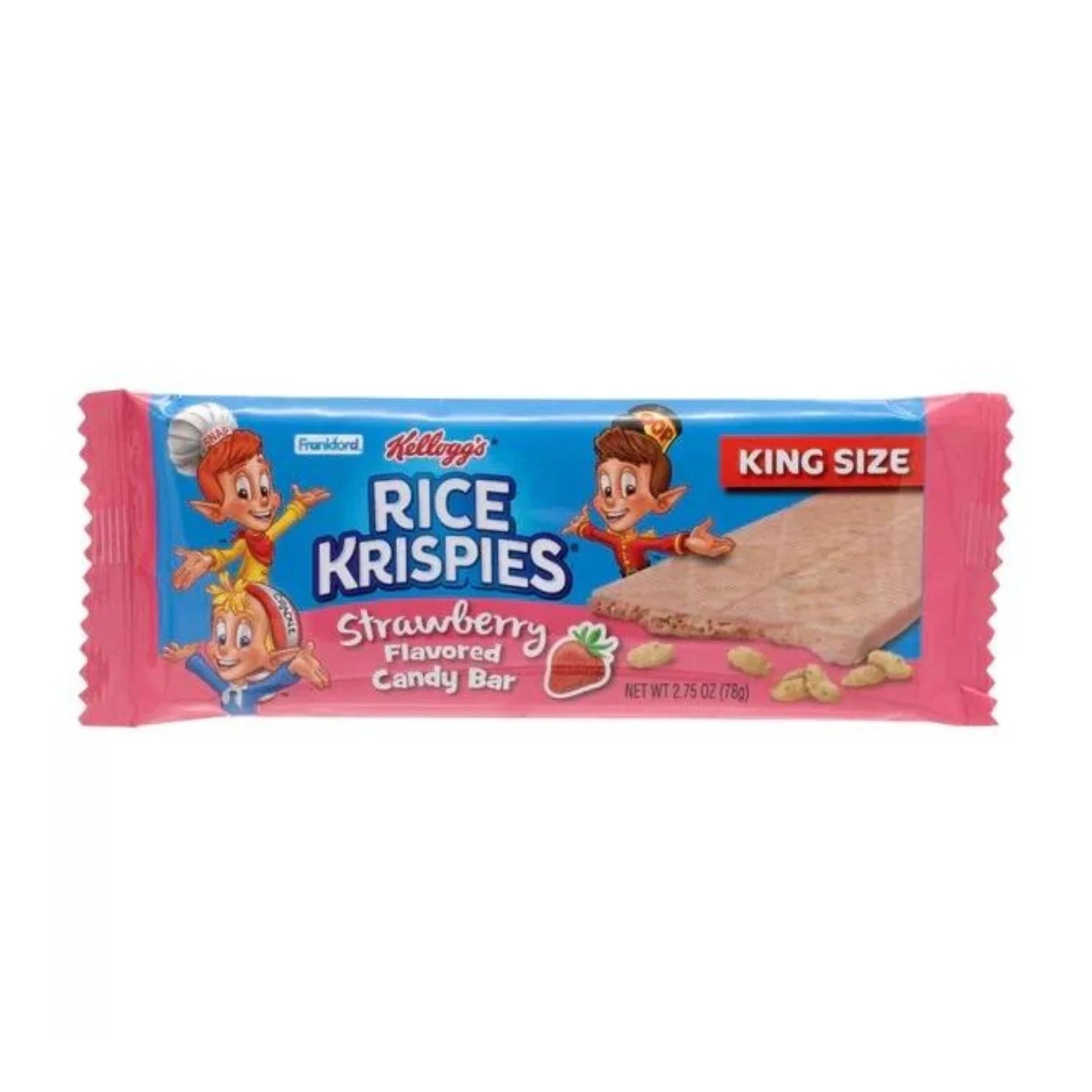 Kellogg's Rice Krispies Strawberry Candy Bar King Size 78g