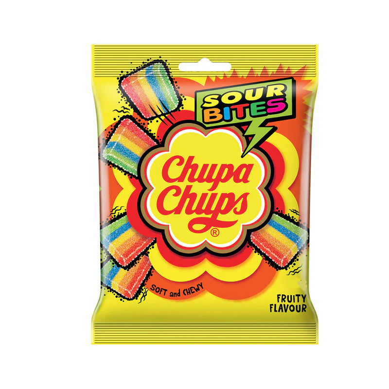Chupa Chups Sour Bites Fruit Flavoured 20g