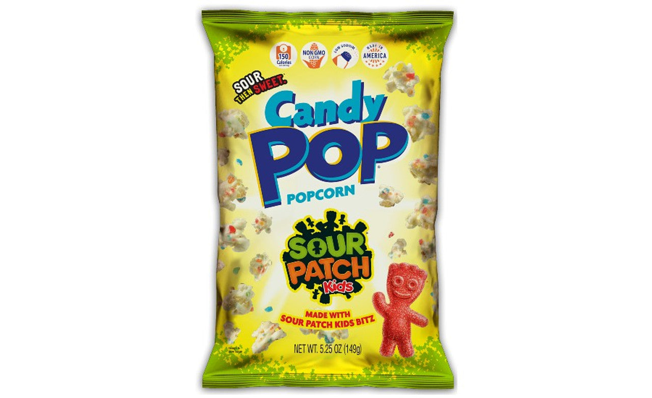 Candy Pop Popcorn Sour Patch Kids 149g BBD: 28/09/24