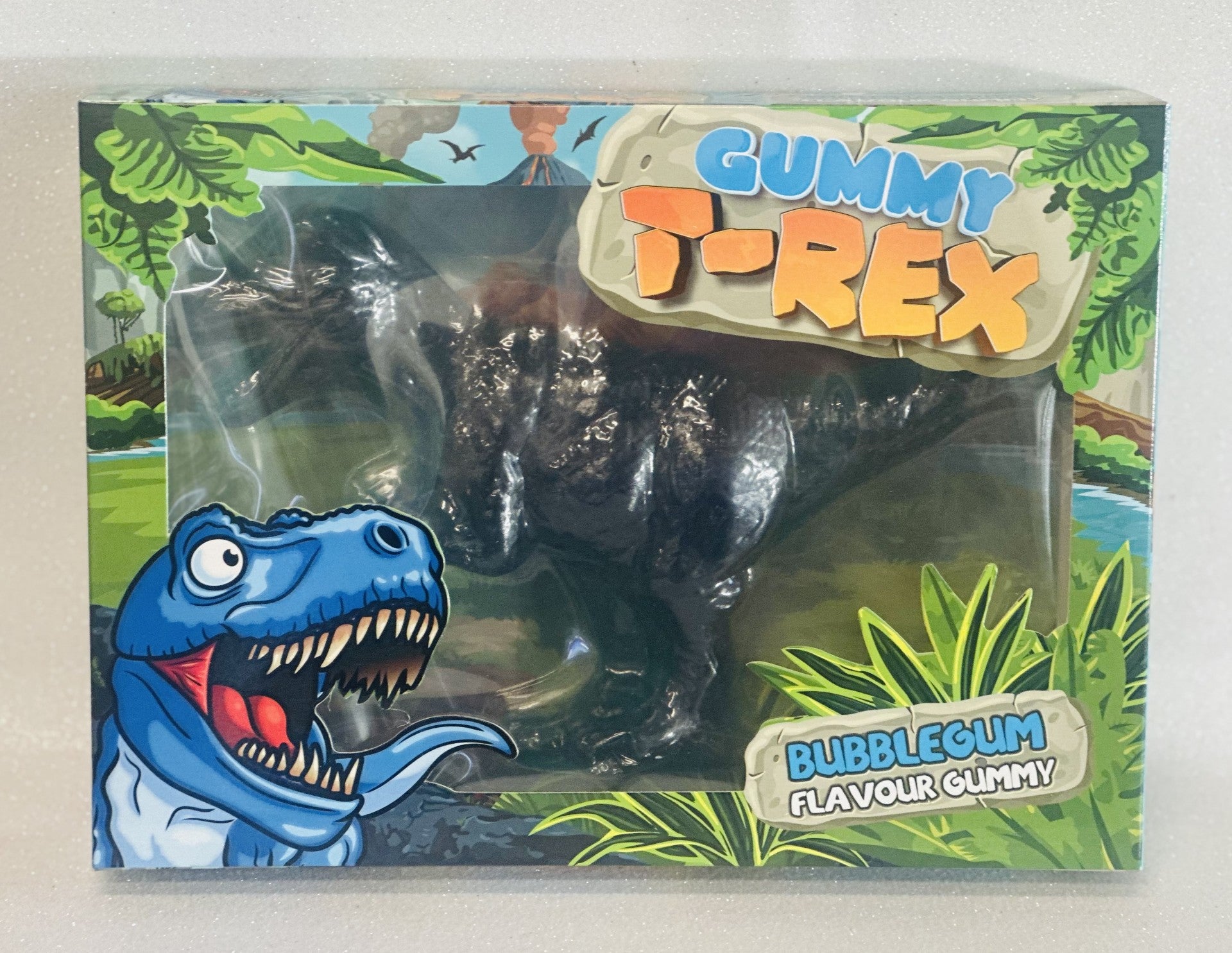 Gummy T-Rex Bubblegum or Apple Flavour 280g
