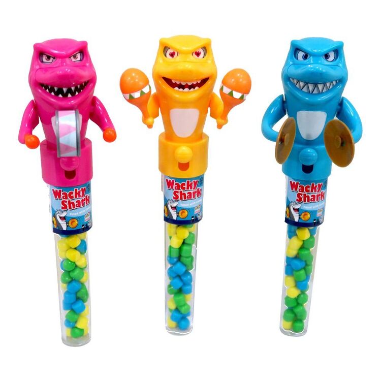 Kidsmania Wacky Shark Novelty Toy Filled with Candy 12g