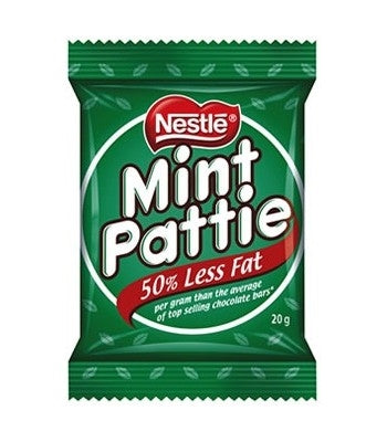 Nestle Mint Pattie Peppermint Cream Chocolate Coated 20g