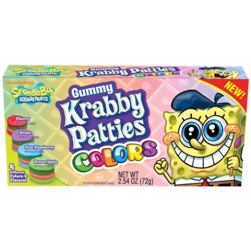 Gummy Krabby Patties Colours Theatre Box 72g
