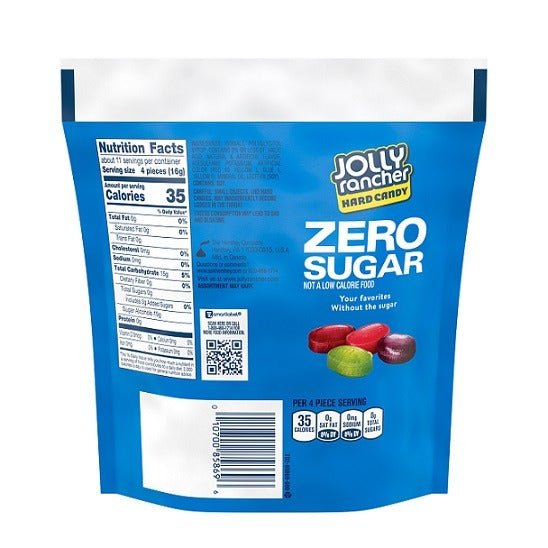Jolly Rancher Zero Sugar Original Flavors Hard Candy 172g