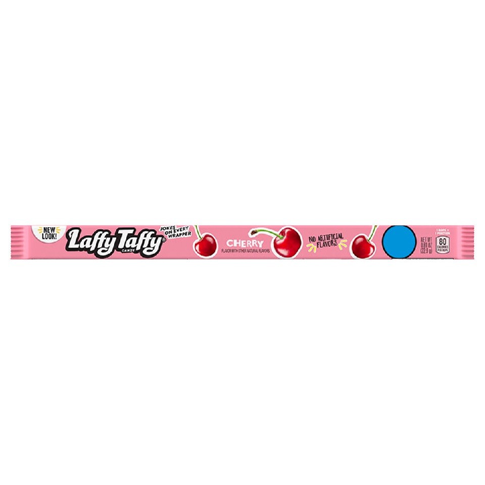 Laffy Taffy Rope Cherry Flavour 22g Stick BBD: END DEC 2023