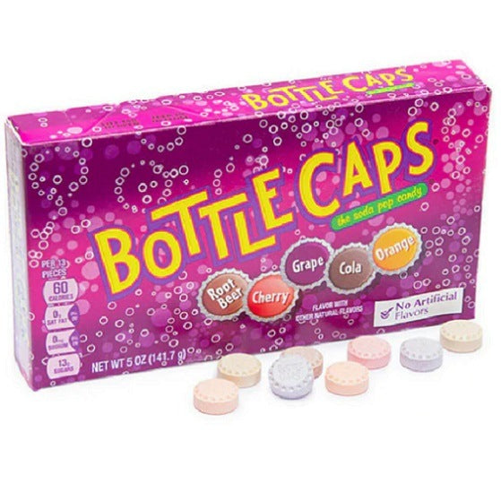 Bottle Caps Soda Pop Soft Drink Candy Theatre Box 141.7g BBD:30/05/24
