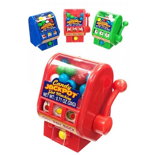 Kidsmania Candy Jackpot Slot Machine Dispenser 20g