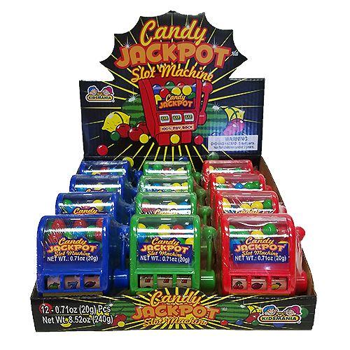 Kidsmania Candy Jackpot Slot Machine Dispenser 20g
