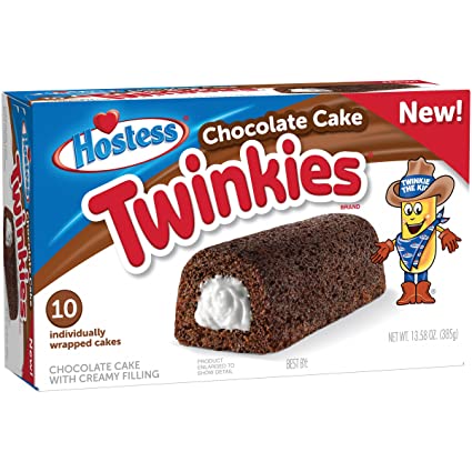 Hostess Chocolate Twinkies 36g single or Box of 10