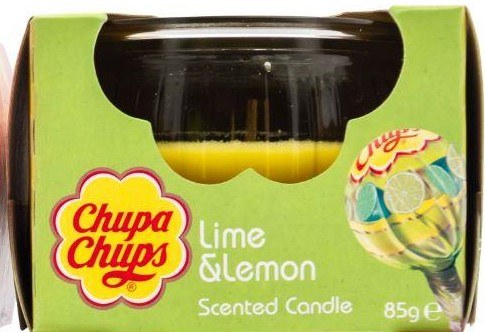 Chupa Chups Lemon and Lime Scented Candle Gift 85g