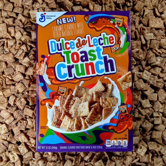 Cinnamon Toast Crunch Dulce De Leche Caramel Breakfast Cereal 340g