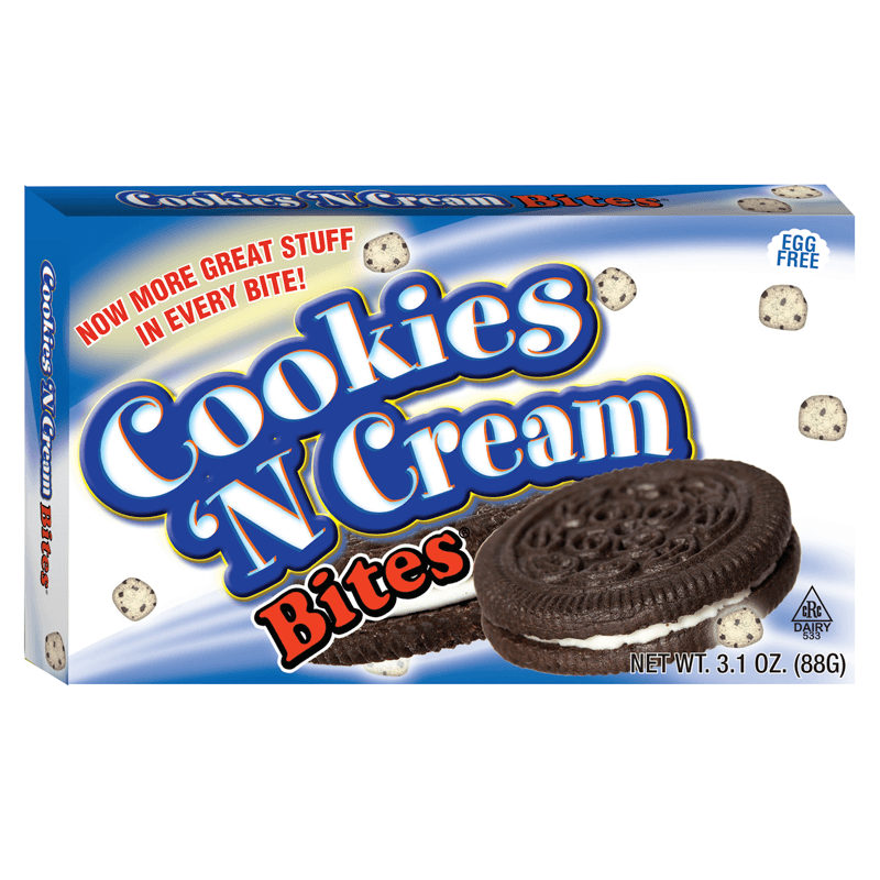 Cookies N Cream Bites 88g Theatre Box