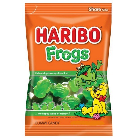 Haribo Frogs Gummy Gummi Chewy Candy 142g