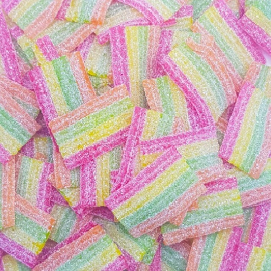 Haribo Rainbow Strips Z!ng Share Bags Sour Gummy Gummi Straps 130g