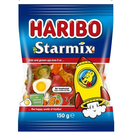 Haribo Starmix Gummy Gummi Chewy Candy 150g