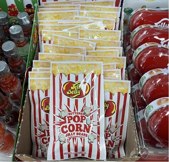 Jelly Belly Jelly Beans Buttered Popcorn Gluten Free 28g The Lolly Barn