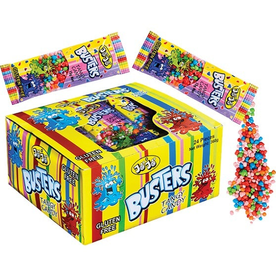 JoJo Jo Jo Busters Tangy Nerds Type Candy Gluten Free 15g