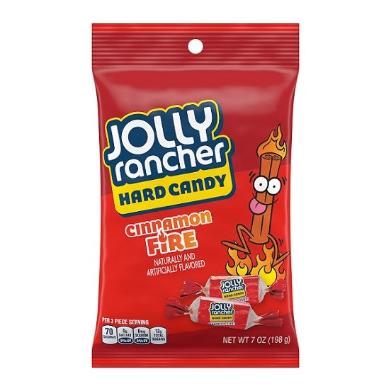 Jolly Rancher Hard Candy Cinnamon Fire Gluten Free 198g
