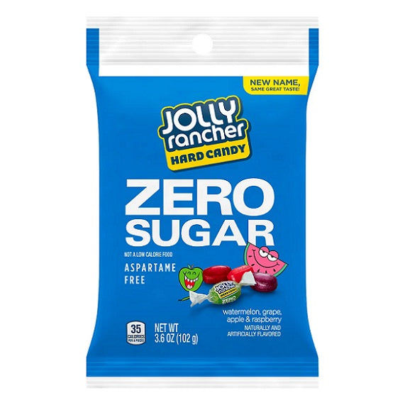 Jolly Rancher Zero Sugar Original Flavors Hard Candy 102g