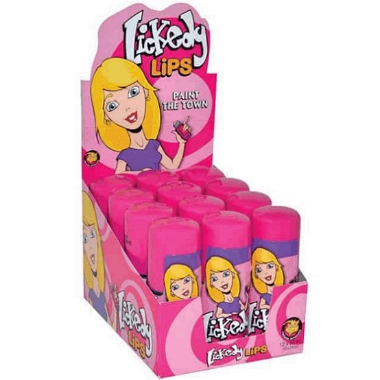 Lickedy Lips Brain Licker Blue Sour Liquid Candy Roller 60ml Tik Tok T