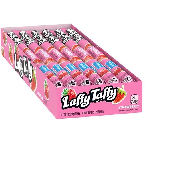Laffy Taffy Rope Strawberry Flavour 22g Stick