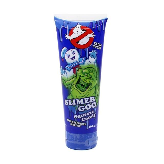 Ghostbusters Slimer Goo Extra Sour Squeeze Candy 80g Tube BBD: 31/5/24