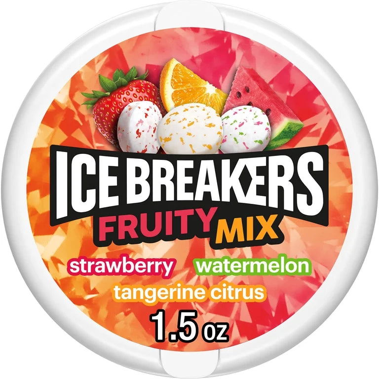 Ice Breakers Fruity Mix Flavour Mints Sugar Free 42g