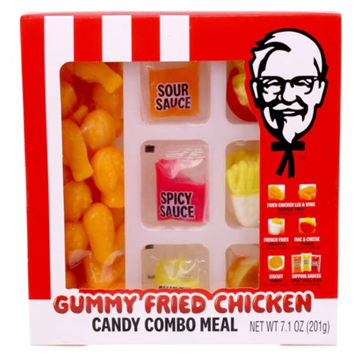 KFC Gummy Candy Fried Chicken Combo Meal 201g (USA)