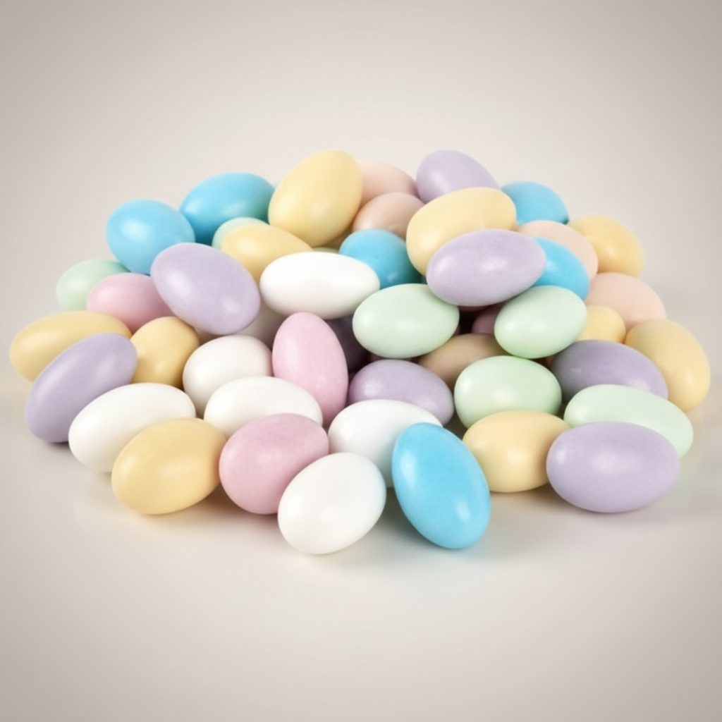 Coloured Sugar Almonds 200g