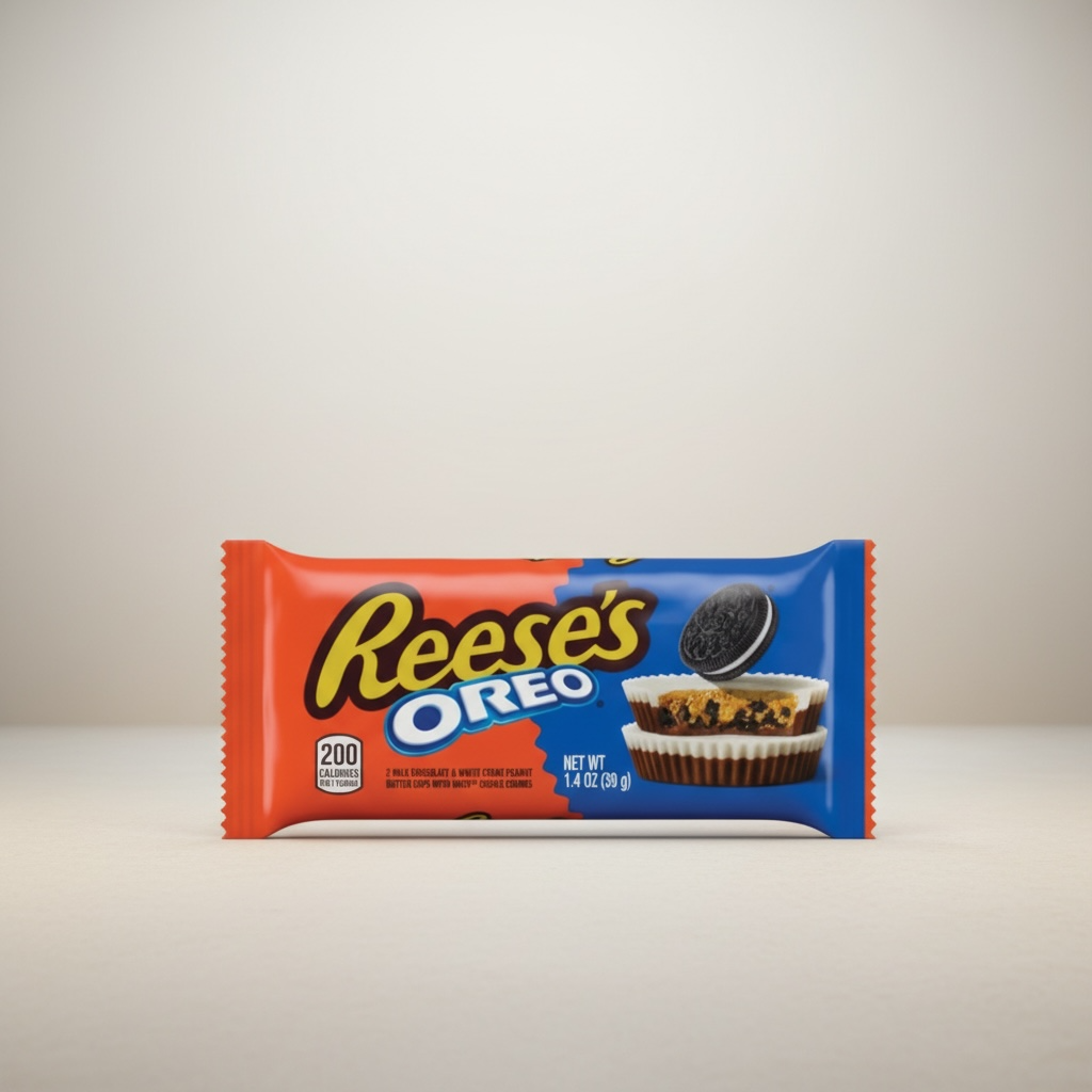 Reeses Oreo Milk Chocolate & White Creme Peanut Butter Cups 39g