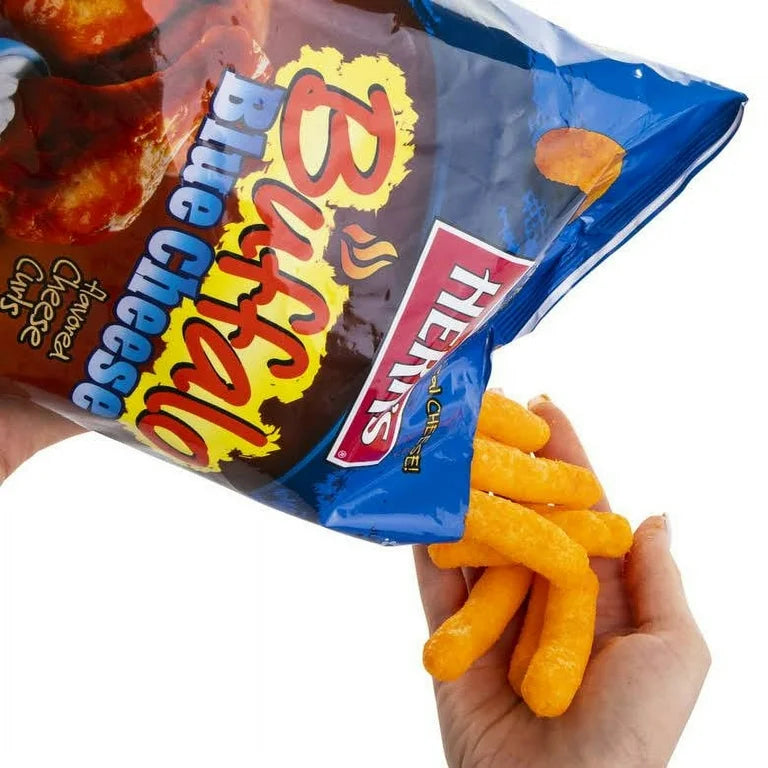 Herr's Herrs Buffalo Blue Cheese Curls Gluten Free 170g
