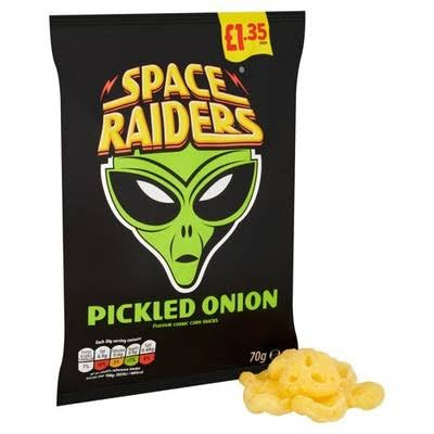 Space Raiders Pickled Onion 70g
