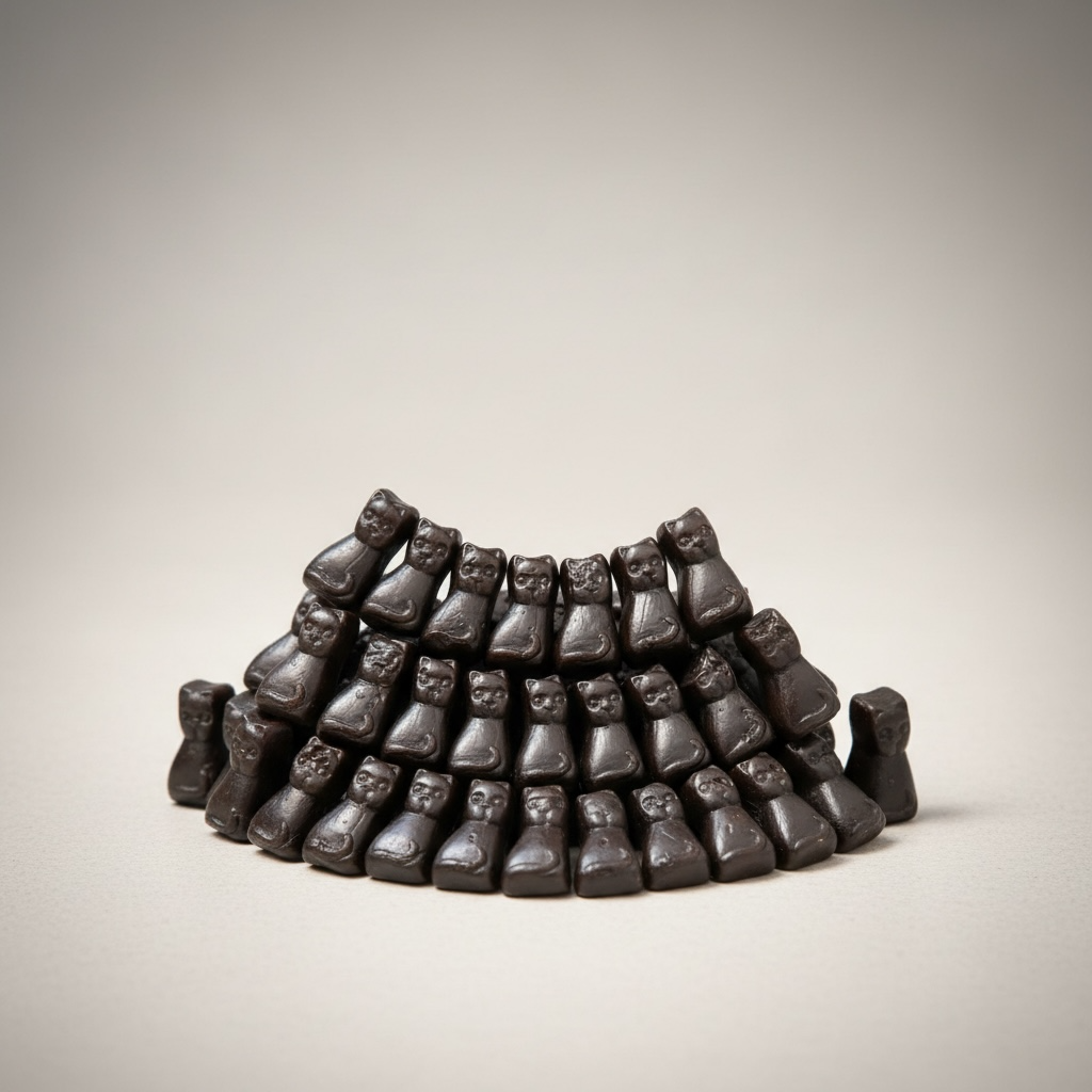 Dutch Limburgse Kats Liquorice Licorice 200g