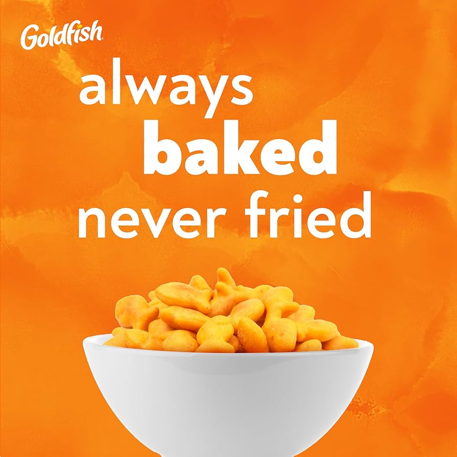 Pepperidge Farm Goldfish Baked Cheddar Flavoured Snack Crackers 187g