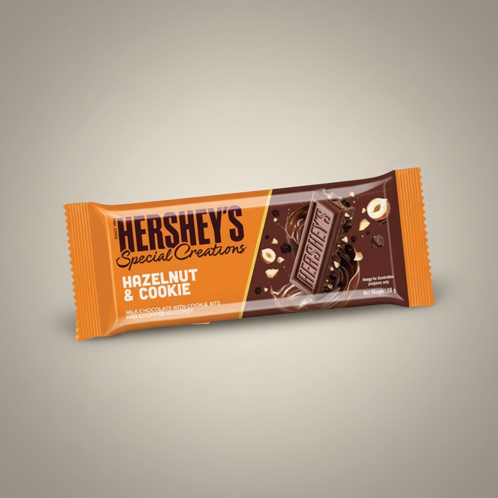 Hershey’s Chocolate Hazelnut & Cookie Bar 38g