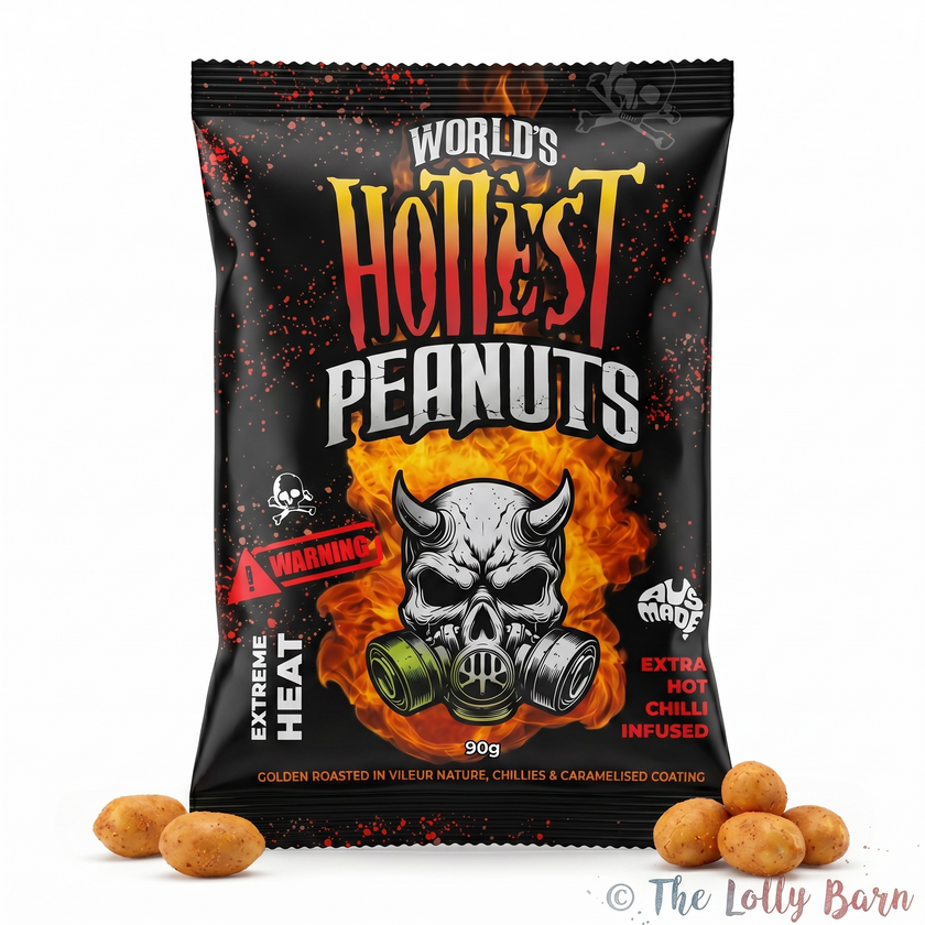 Worlds Hottest Peanuts by Chilli Seed Bank Australian Made 90g
