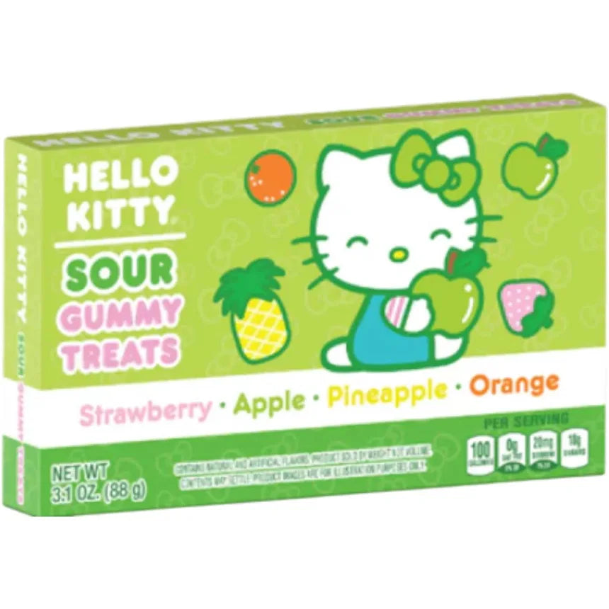 Hello Kitty Sour Gummy Treats Theatre Box 88g