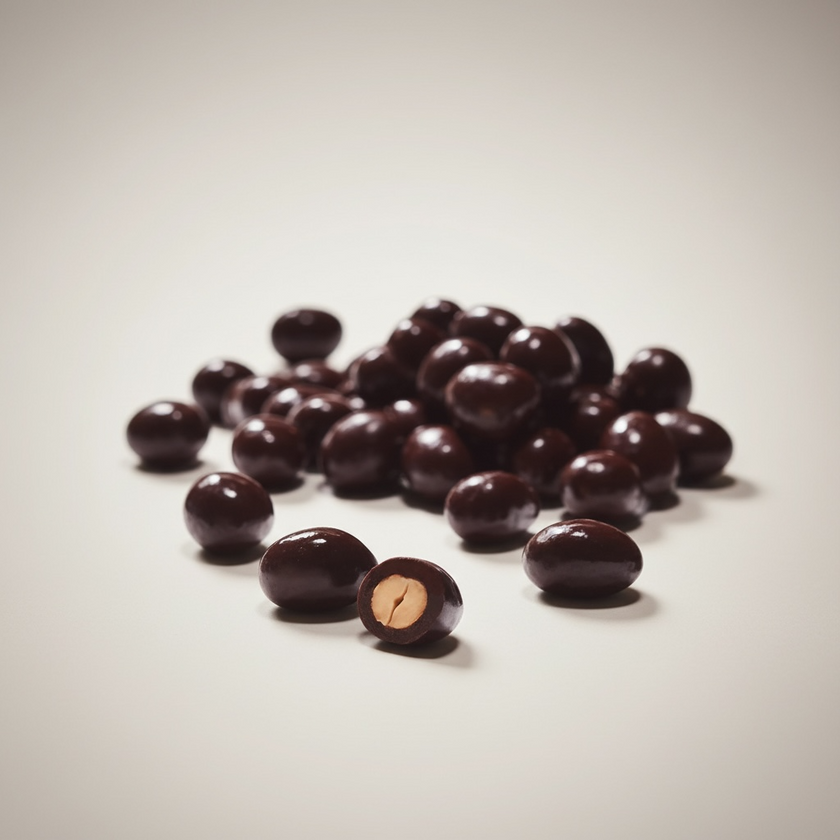 Nutshop Dark Chocolate Peanuts 200g bag