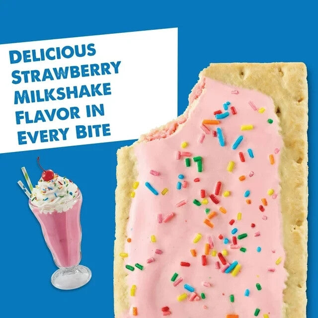 Pop Tarts Strawberry Milkshake 2 Pack